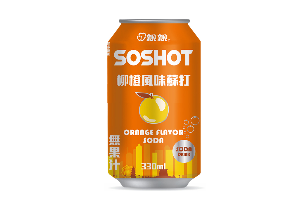 抒夏-柳橙風味蘇打